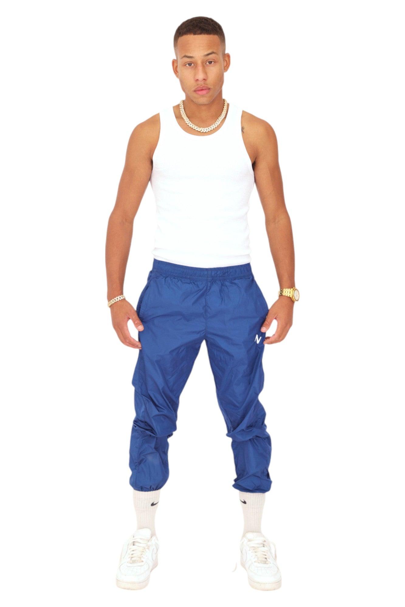 BLUE BOSS NYLON TRACKSUIT