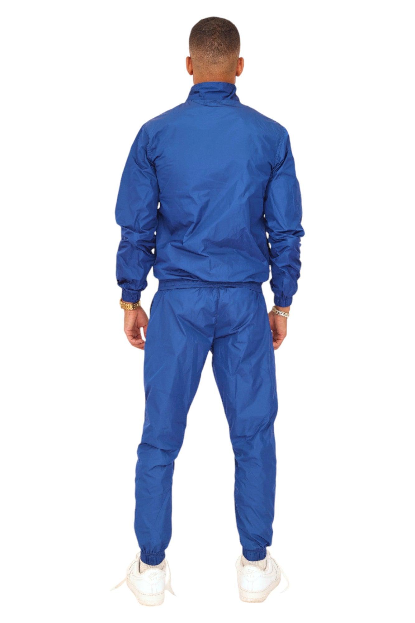 BLUE BOSS NYLON TRACKSUIT