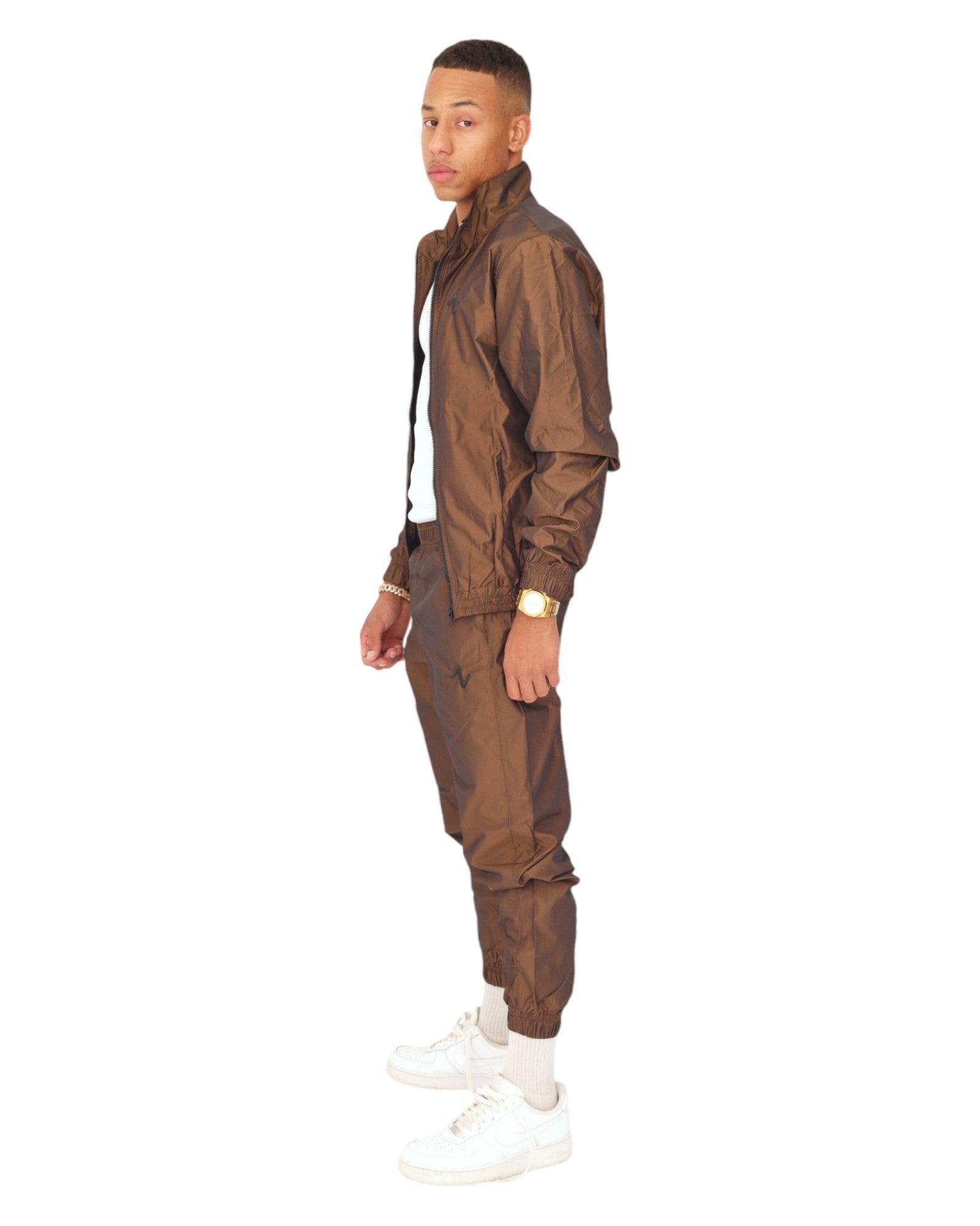 WHISKEY NYLON TRACKSUIT