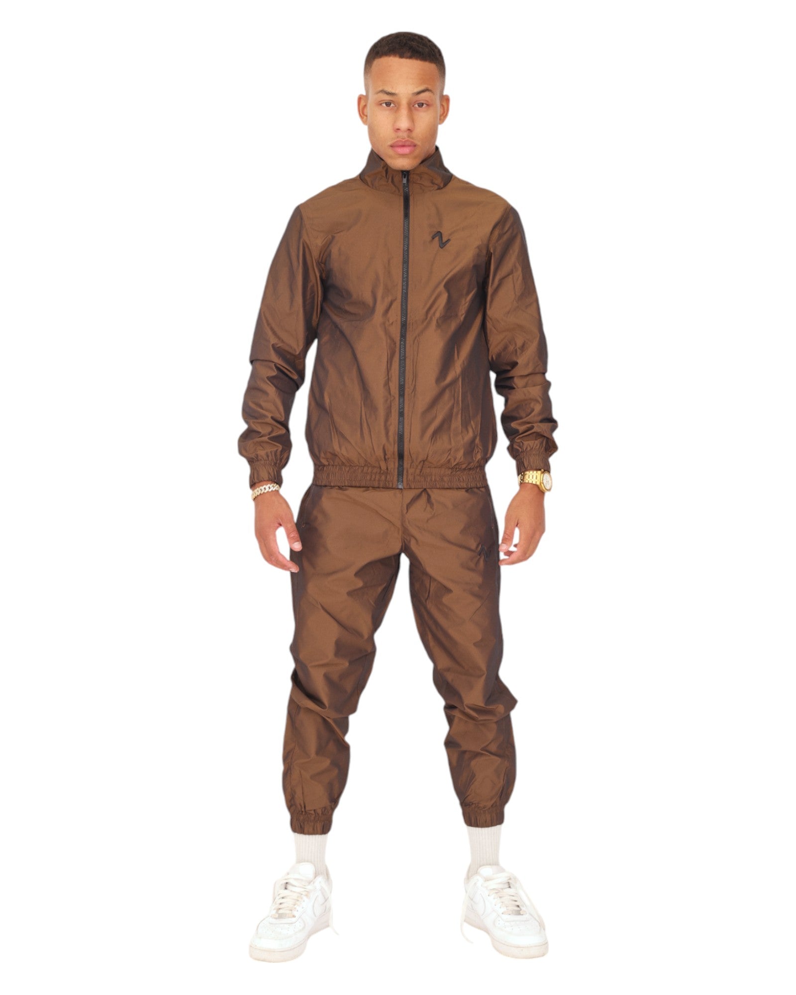 WHISKEY NYLON TRACKSUIT