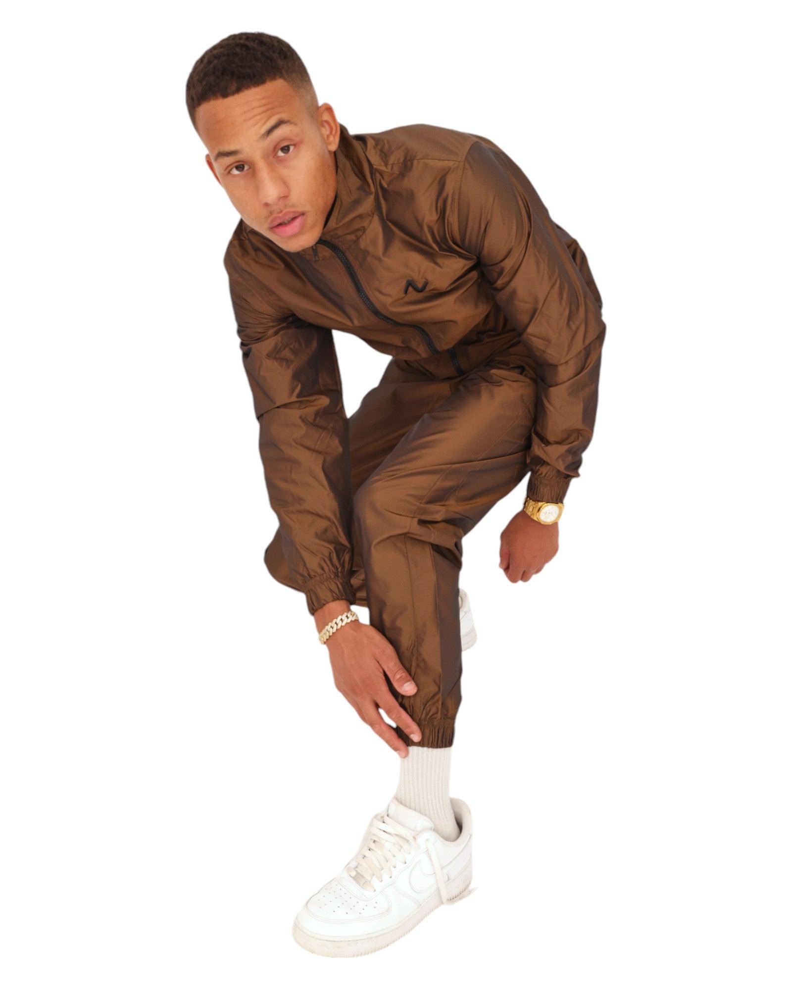 WHISKEY NYLON TRACKSUIT