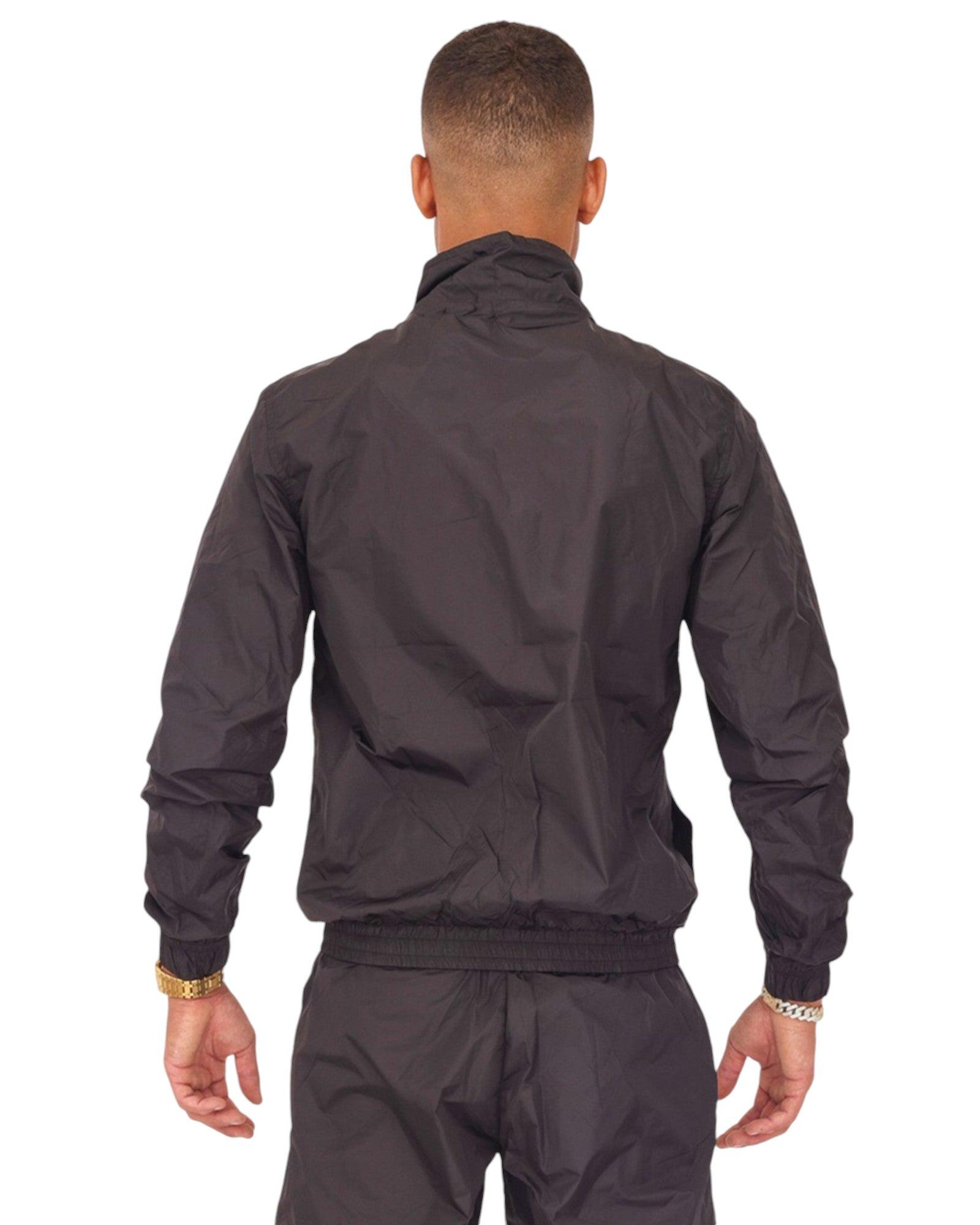 BLACK CODE NYLON JACKET