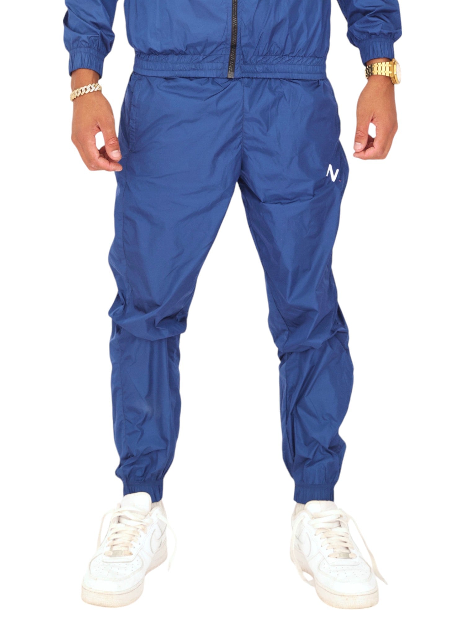 BLUE BOSS NYLON PANTS