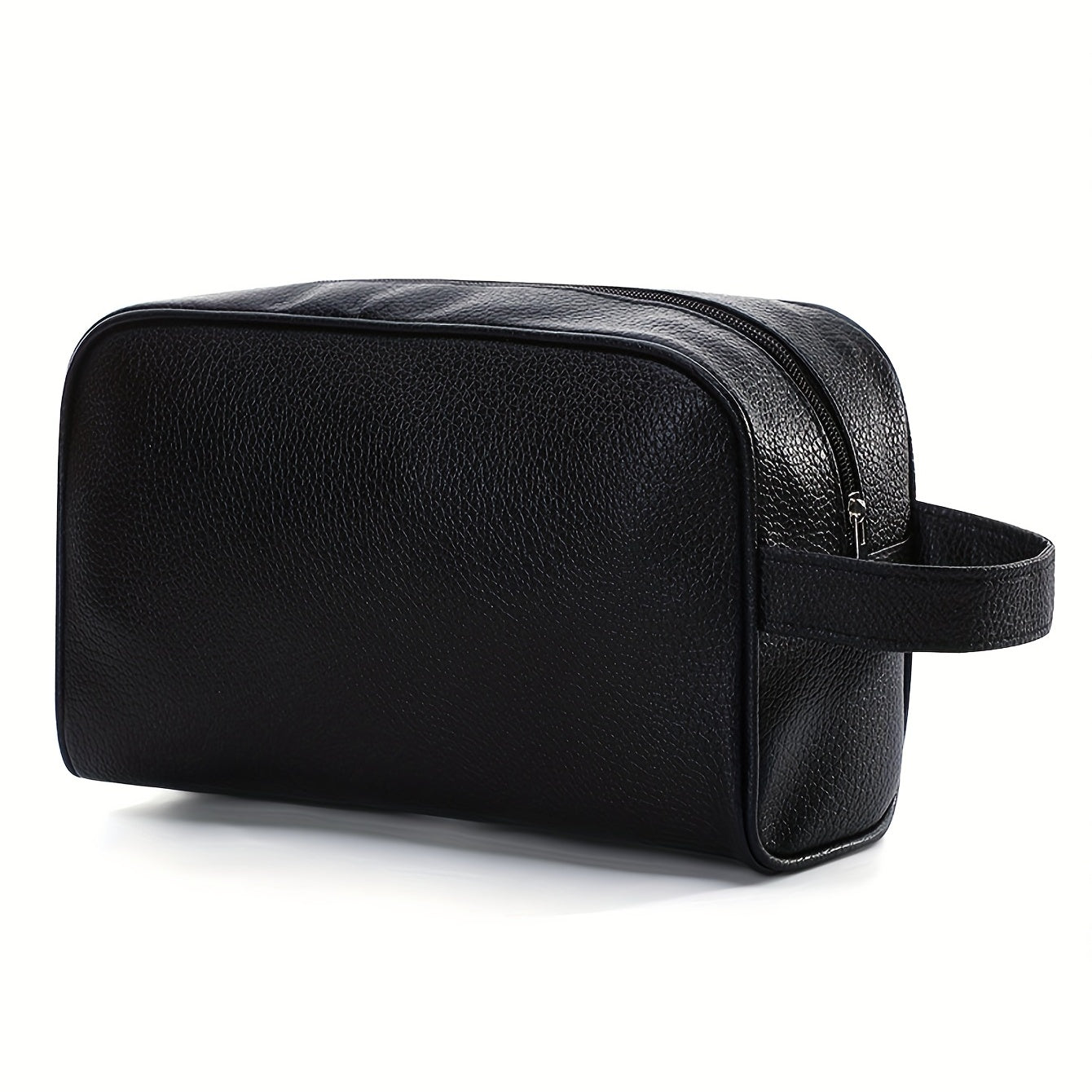 BLACK TOILETRY BAG