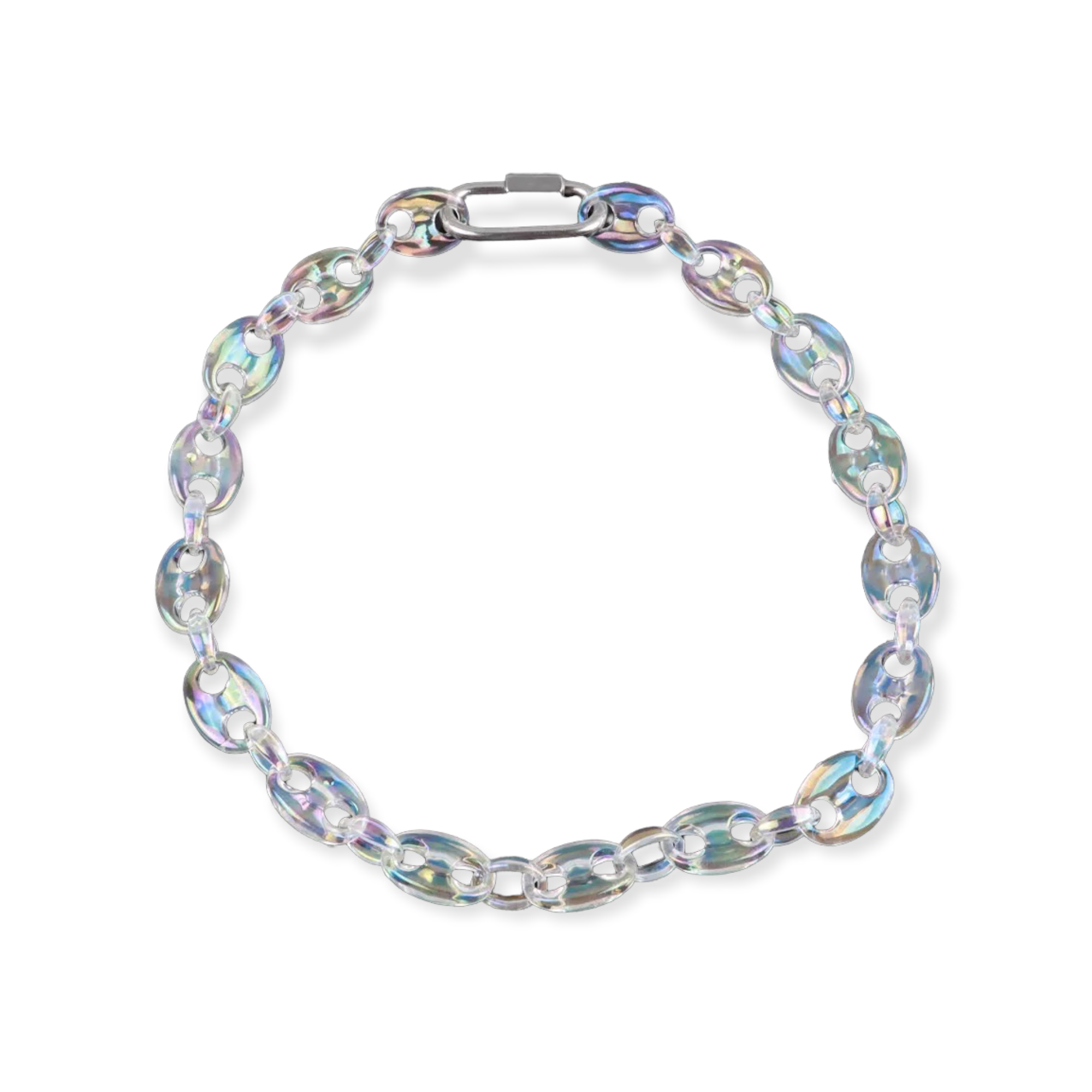 COLOURFUL CLEAR NECKLACE - THEMASTER
