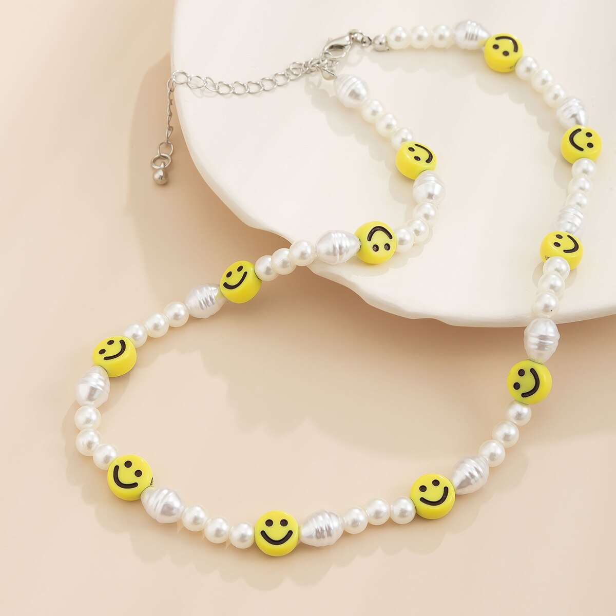 SMILE PEARL NECKLACE - THEMASTER